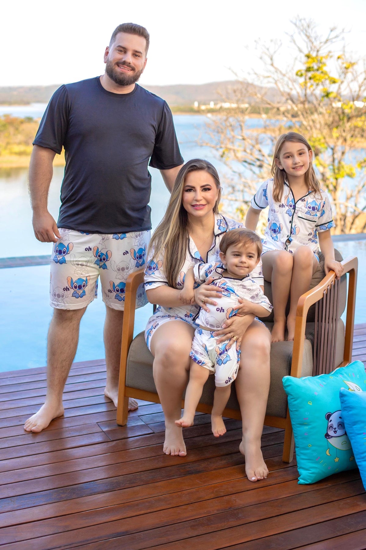 MONTE SEU KIT FAMÍLIA (preço individual de cada peça) Mãe R$125,00 Pai R$98,00 Filho(a) R$108,00