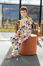 Calça Manga Longa Tradicional infantil Turma do Mickey Pandite