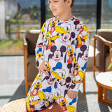 Calça Manga Longa Tradicional infantil Turma do Mickey Pandite