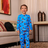 Manga Longa Tradicional infantil homem aranha - pandite pijamas