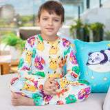 Manga Longa Tradicional infantil  pokémon - pandite pijamas