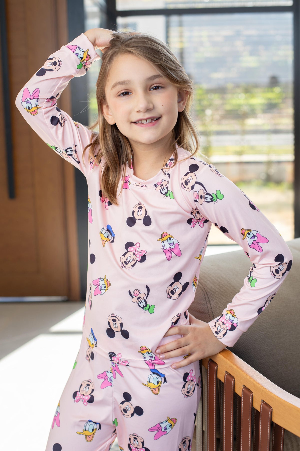 Manga Longa Tradicional infantil  minnie cabeçinha - pandite pijamas