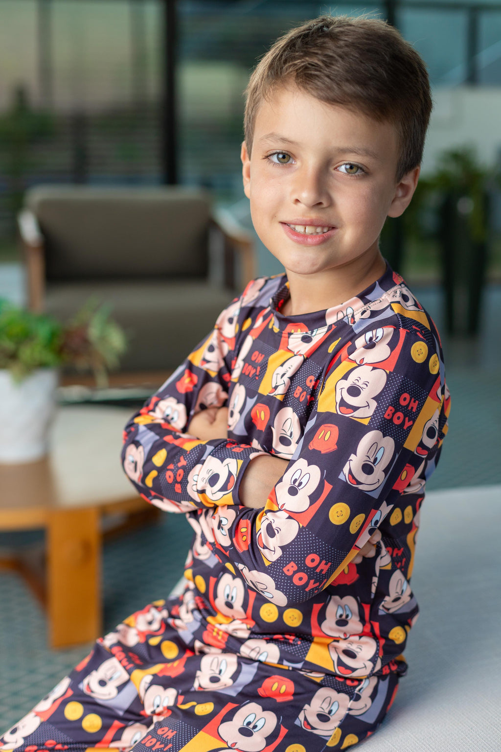 Manga Longa infantil oh boy - pandite pijamas