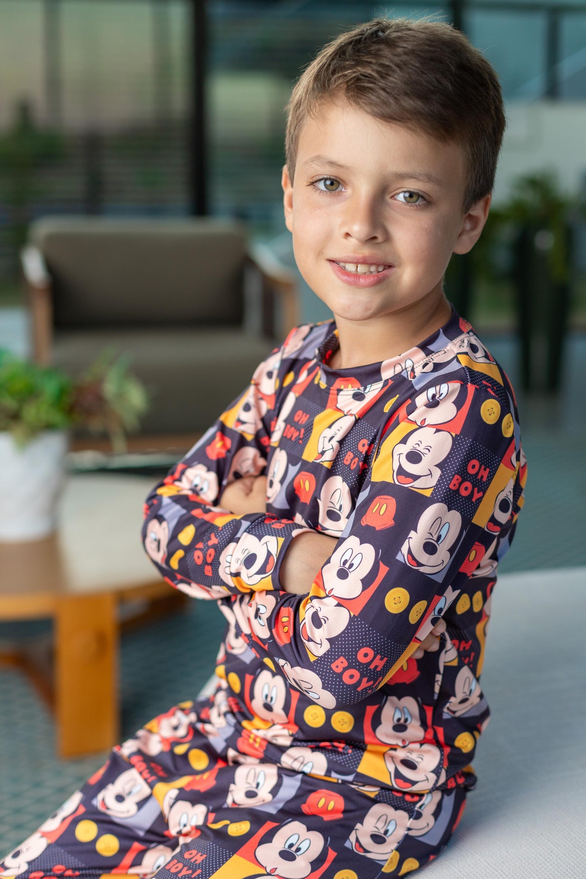Manga Longa infantil oh boy - pandite pijamas