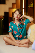 Americano Short Infantil ursinho verde - Pandite pijamas