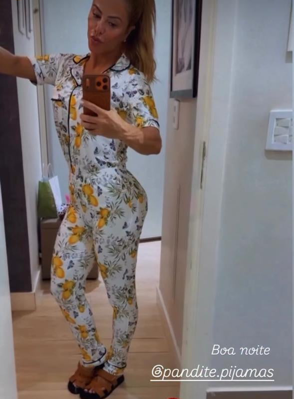 Americano calça com Manga Curta limões - pandite pijamas