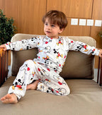 calça masculino mickey white - pandite pijamas