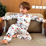 calça masculino mickey white - pandite pijamas