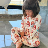 calça femenino jesus e ovelhinhas - pandite pijamas