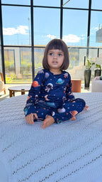 calça femenino astronauta - pandite pijamas