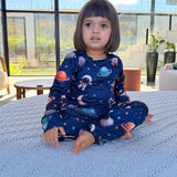 calça femenino astronauta - pandite pijamas