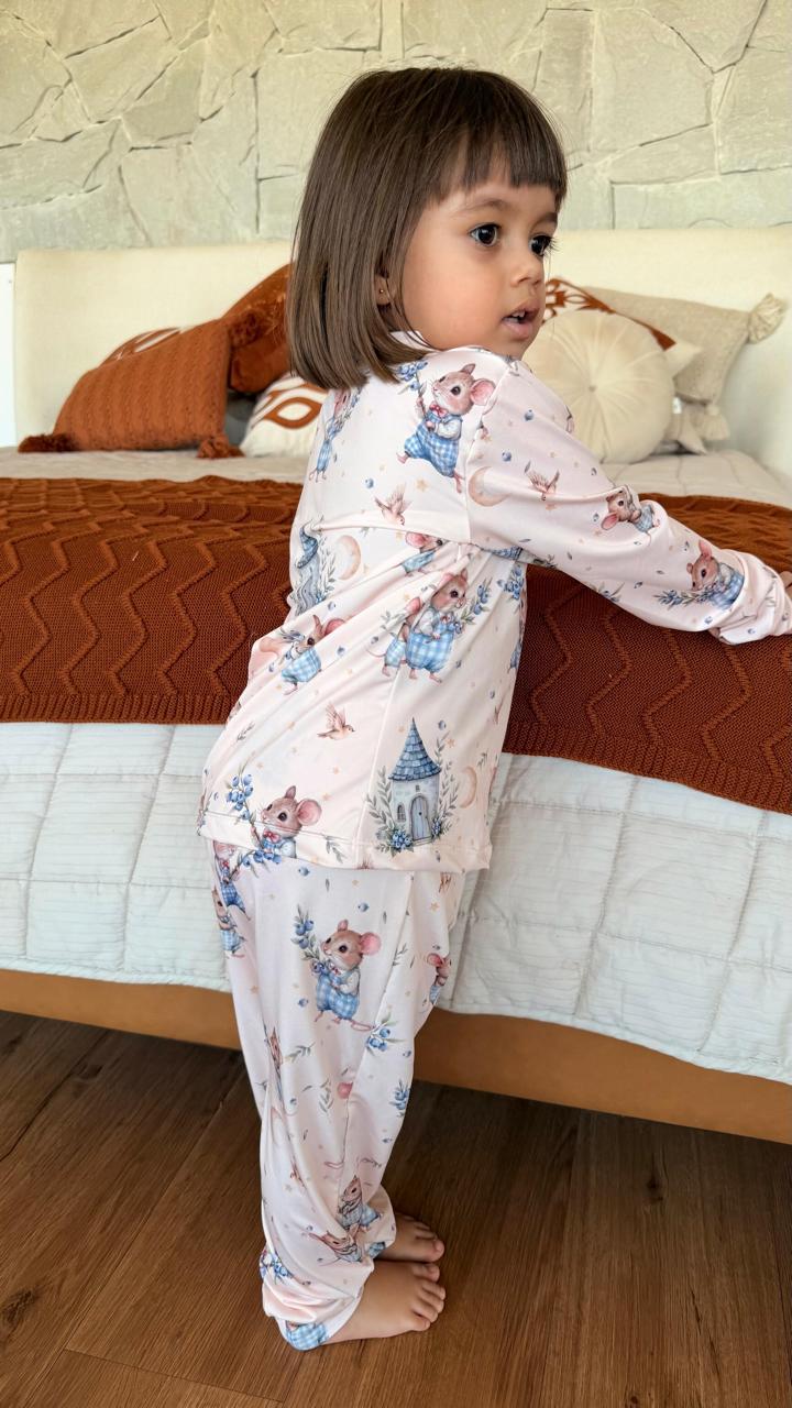 calça femenino ratinho - pandite pijamas