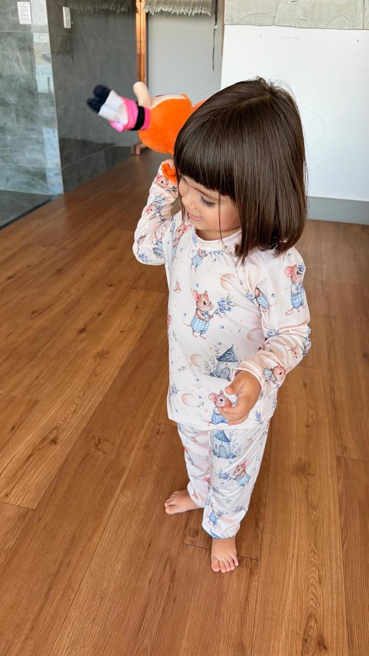 calça femenino ratinho - pandite pijamas