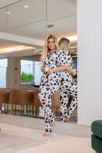 Americano calça manga curta VAQUINHA - Pandite pijamas