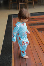 Manga Longa Tradicional infantil my love pet - pandite pijamasCalça