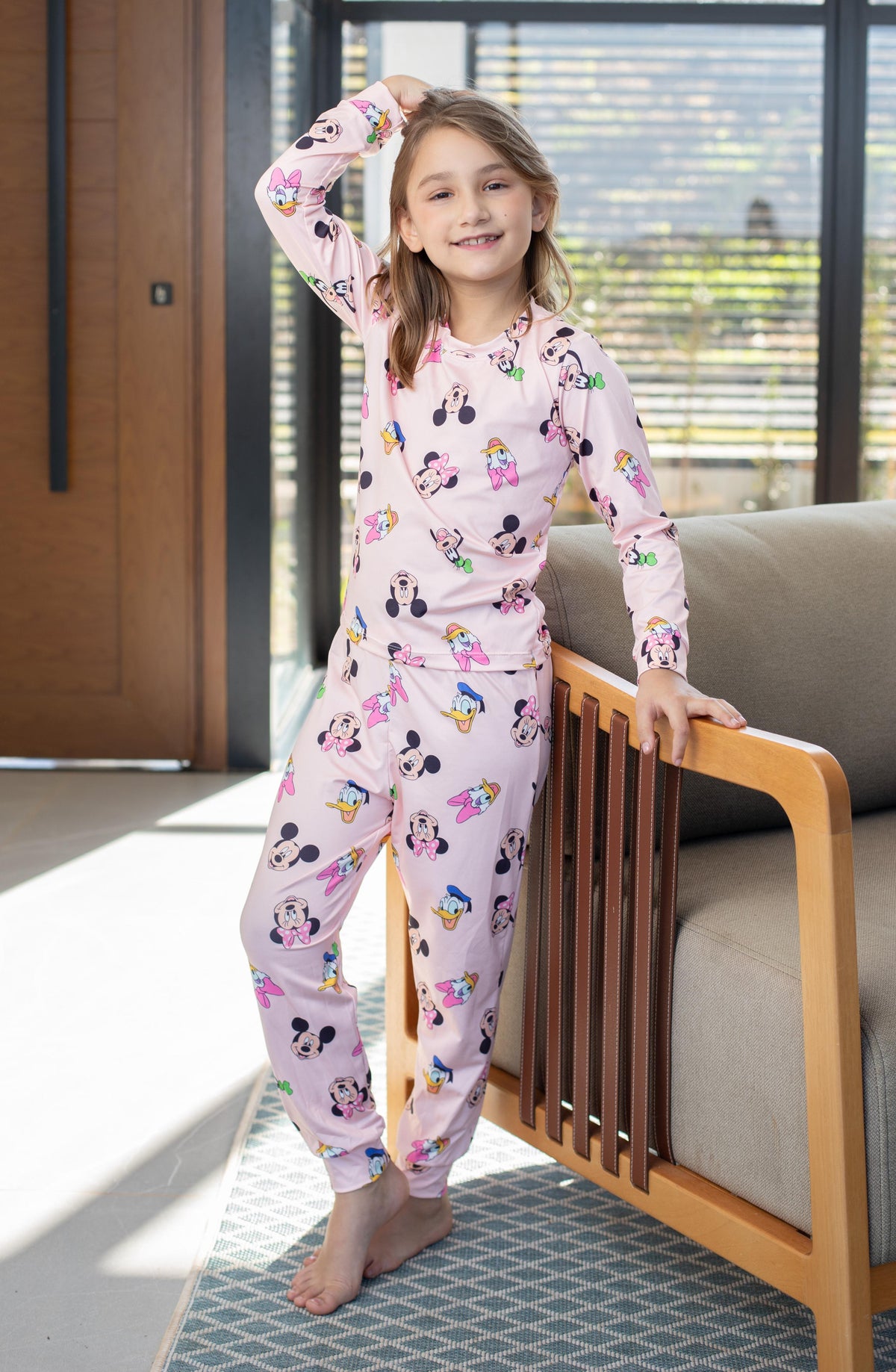 Manga Longa Tradicional infantil  minnie cabeçinha - pandite pijamas