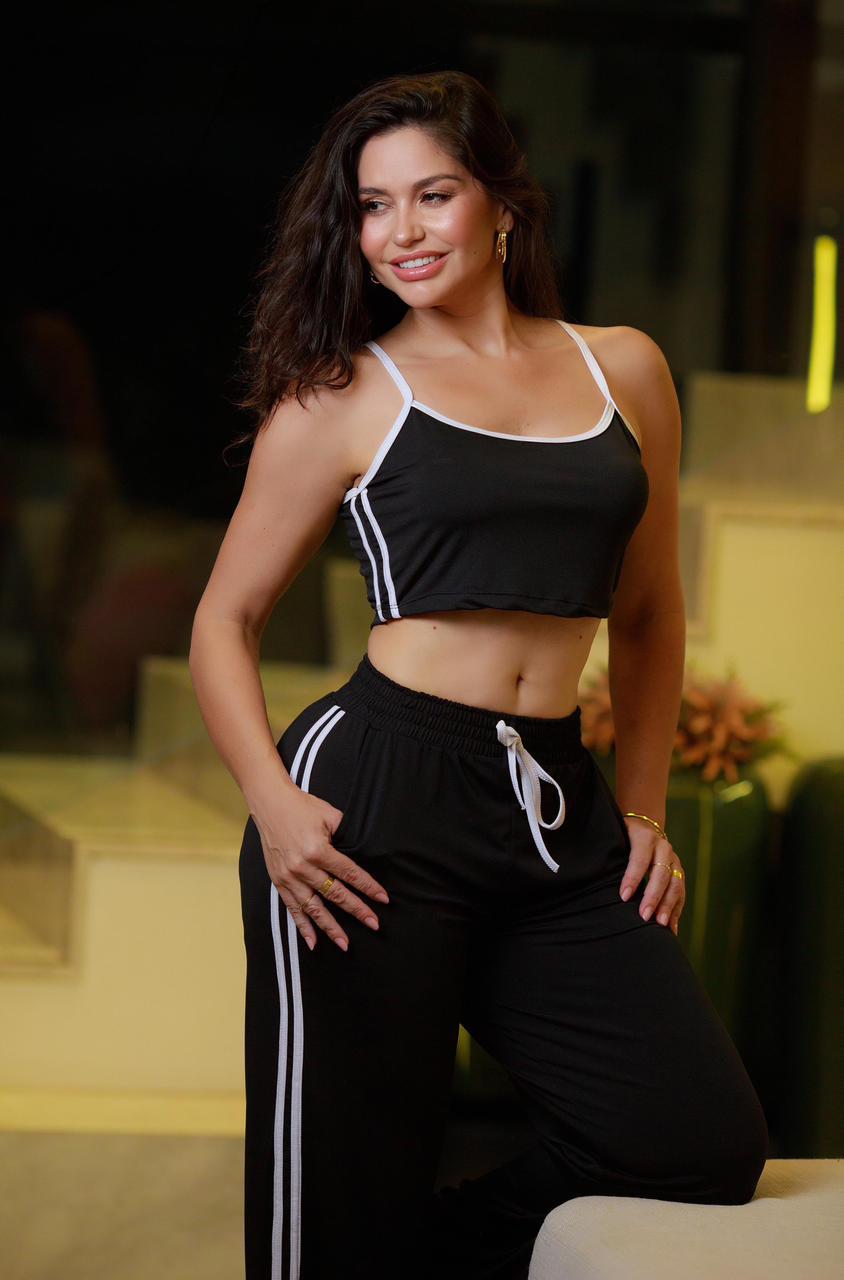 CONJUNTO VIRGINIA Black - pandite pijamas