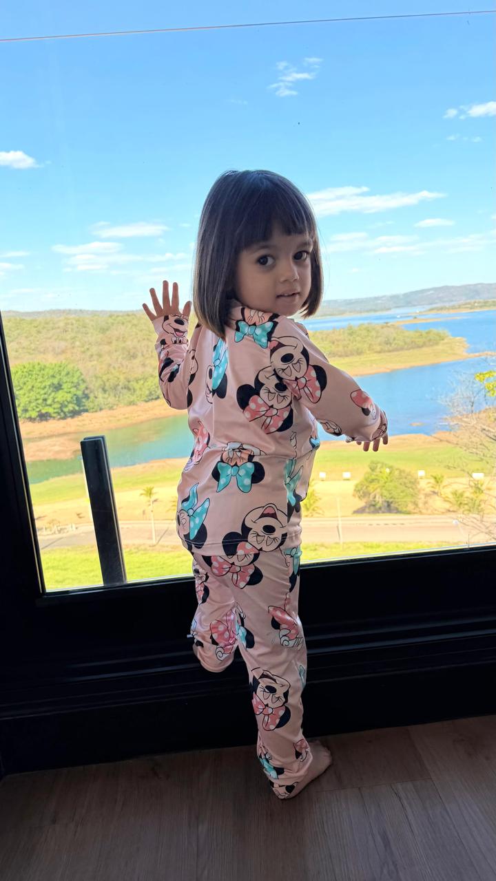 calça femenino minnie - pandite pijamas