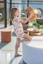Americano Short Infantil Capivara Pandite